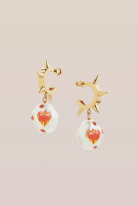 Jelly On Fire Earrings