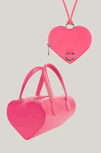 Pack Amor Neon Pink Bag + Wallet