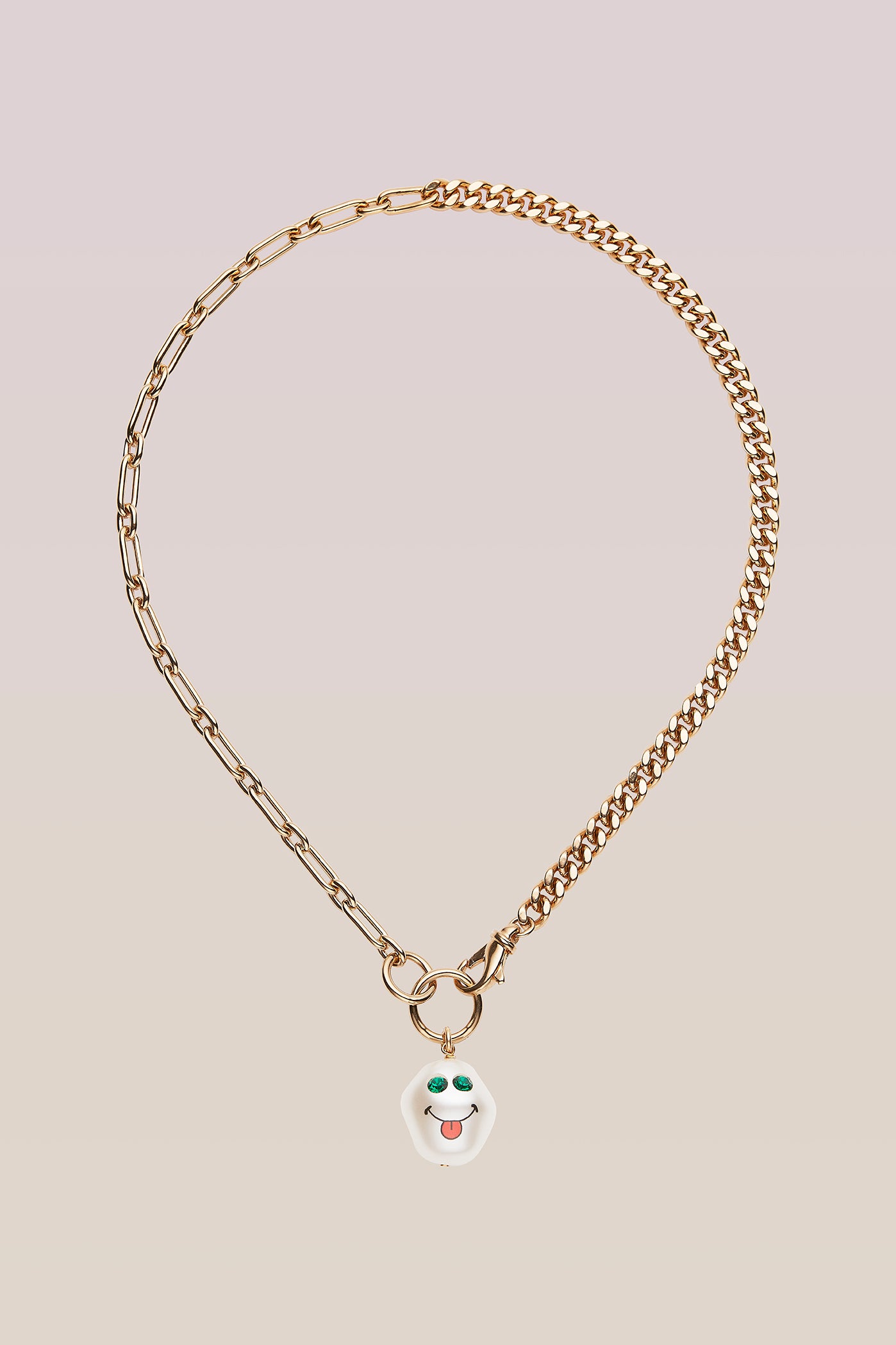 SAFSAFU ネックレスハートグリーンカナダ SAFSAFU ネックレスハートグリーンカナダ