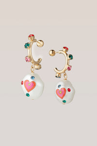 Jelly Heart Earrings