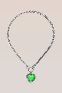 Limelight Neon Green Necklace